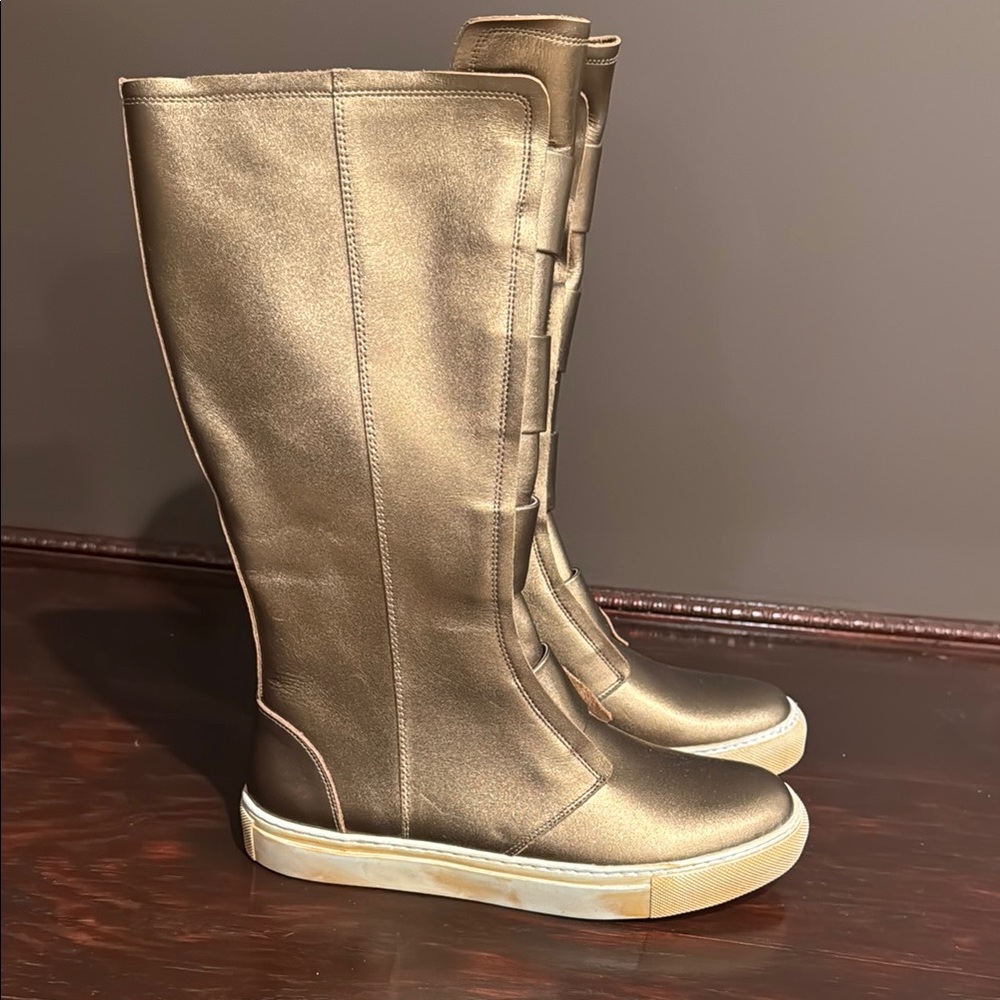 Chocolat Blu Neva Bronze Women's Boots 37 unworn